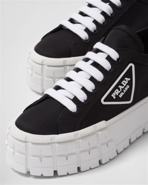 prada high-top gabardine sneakers|nylon gabardine sneakers prada.